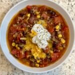 Easy Taco Soup Recipe by The Mediocre Cook