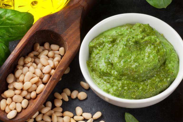 Pesto Sauce Recipe by The Mediocre Cook